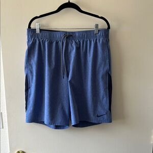 Nike Blue Swim Trunks Size XL GUC